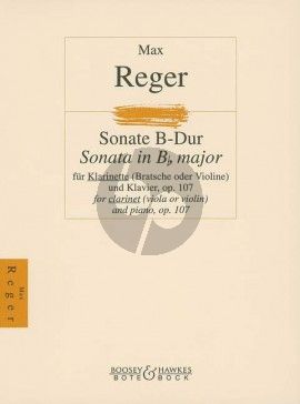 Sonate B-dur Op.107 Klarinette und Klavier