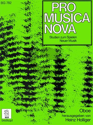 Pro Musica Nova fur Oboe (dt./engl./fr.) (Studien zum Spielen Neuer Musik) (Heinz Holliger)