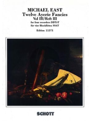 12 Ayerie Fancies Vol. 3 No. 7 - 10 4 Recorders (SSAT)