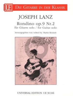 Lanz Rondino D-dur Op. 9 No. 2 Gitarre (Martin Rennert)
