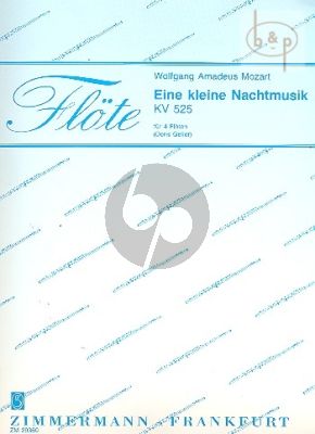 Eine Kleine Nachtmusik KV 525 (4 Flutes)