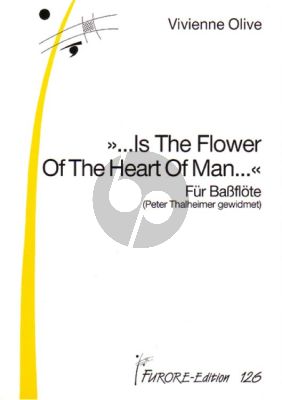 Olive Is the Flower of the heart of Man Bassquerflöte