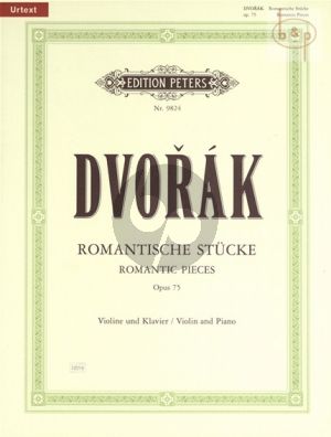 Romantische Stücke Op.75 Violin-Piano