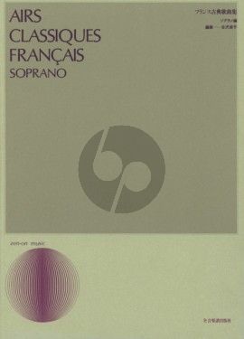 Airs Classiques Francais for Soprano and Piano