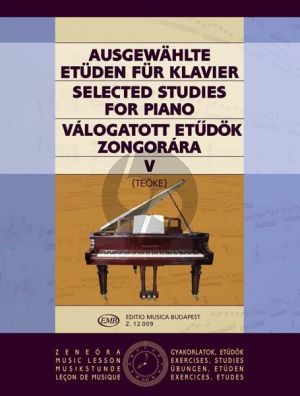 Selected Studies Vol. 5 for Piano