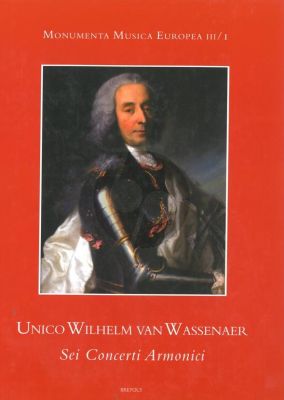 Wassenaer 6 Concerti Armonici (Score) (edited by Dunning)