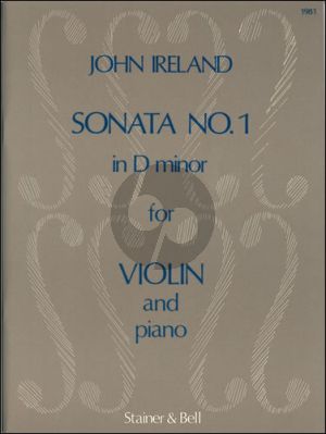 Ireland Sonata No.1 d-minor (Violin and Piano)