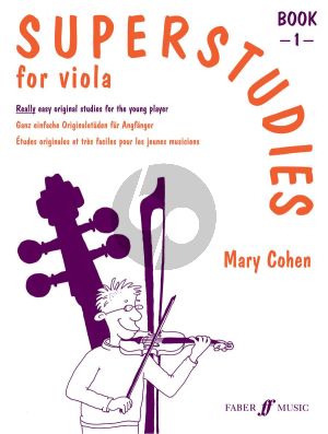 Cohen Superstudies Vol.1 for Viola (Easy Original Studies for the Young Player)