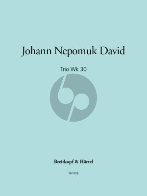 David Trio (Werk 30) (Flute-Violin-Viola) (Parts)