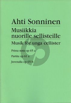 Sonninen Music for young Cellists Cello and Piano (Op. 65A - 61A - 65B)