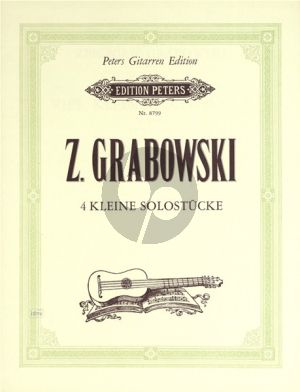 Grabowski 4 Kleine Solostucke Gitarre