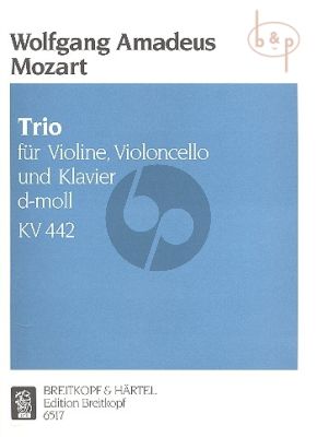 Trio d-minor KV 442 (Vi.-Vc.-Pi.) (Score/Parts)