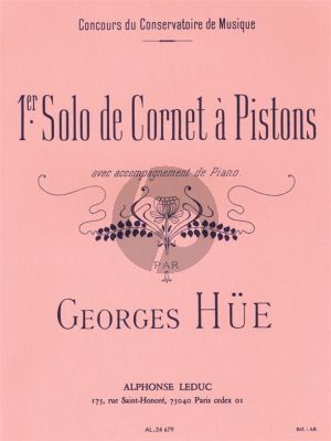 Hue Premier Solo de Cornet À Pistons Trompette et Piano