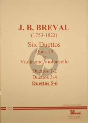 Breval 6 Duets Op.19 No.5 - 6 Violin and Cello
