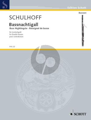 Schulhoff Bassnachtigall für Kontrafagott