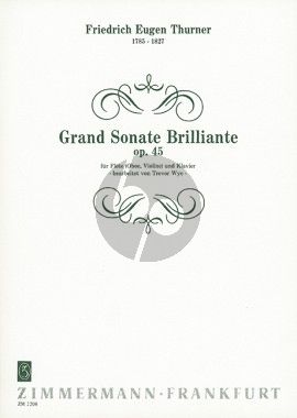 Thurner Grand Sonate Brillante Op.45 Oboe[Flöte/Violine]-Klavier (Trevor Wye)