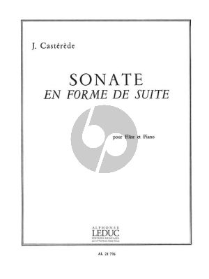 Casterede Sonate en forme de Suite Flute et Piano