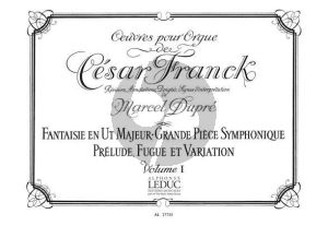 Franck Oeuvres Completes Vol. 1 pour Orgue (Marcel Dupre)