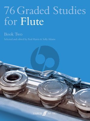 Harris-Adams 76 Graded Studies Vol. 2 for Flute (No. 55 - 76)