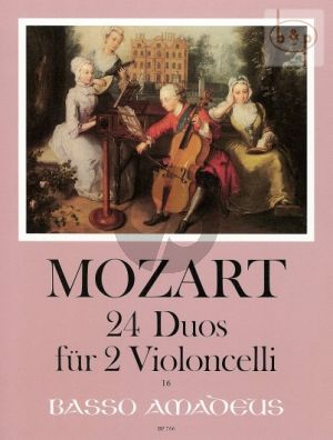 24 Duos 2 Violoncellos (Instr. Franz Danzi)