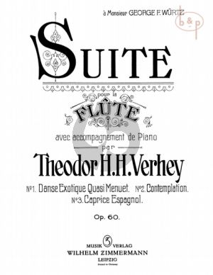 Suite Op. 60 for Flute and Piano