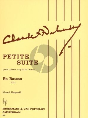 Debussy Petite Suite for Piano 4 Hands (Edited by Gerard Hengeveld)