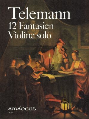Telemann 12 Fantasien Violine solo (TWV 40:14 - 40:25) (Morgan) (Amadeus)