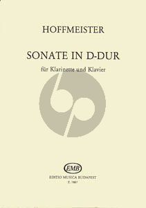 Hoffmeister Sonata D-major Clarinet and Piano (Gyorgy Balassa)