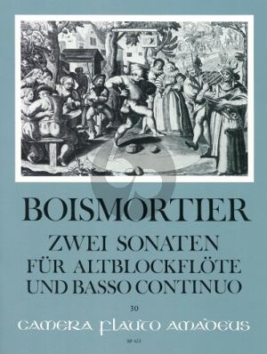 Boismortier 2 Sonaten Op.27 Treble Recorder-Bc (Pauler/Hess)
