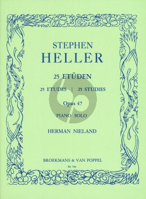 Heller 25 Studies Op.47 Piano (Herman Nieland)