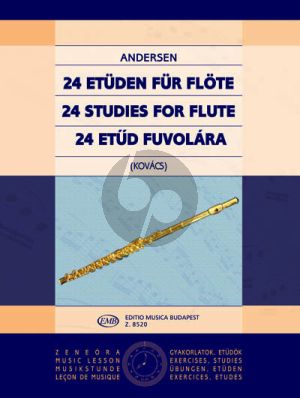 Andersen 24 Studies Op.15 Flute (edited by Lóránt Kovács)