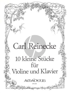 Reinecke 10 sehr leichte Stucke Op.213 Violine - Klavier