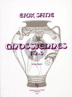 Satie Gnossiennes Vol.1 No.1 - 2 - 3 for Piano (Edited by Gerard Hengeveld)