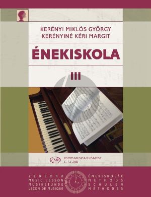 Kerenyi Kerenyine Vocal Tutor Vol.3 Voice and piano (Hungarian, original language)