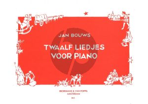 12 Liedjes - Children's Songs for Piano Solo