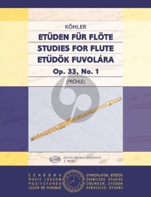 Studies Op.33 Vol.1 Flute