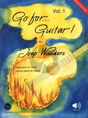 Wanders Go for Guitar! Vol.1 (Grade 1 - 2) (Bk-Cd) (Cd Contains Samples of All the Pieces to Listen To and as a Bonus 13 Play Along Tracks)