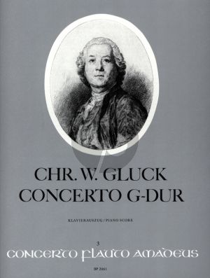 Gluck Concerto G-major for Flute and Orchestra Edition for Flute and Piano (edited by Rien de Reede)