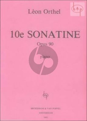 Sonatina No.10 Op.90 for Piano Solo