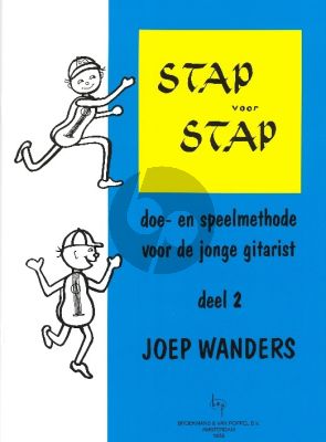 Wanders Stap voor Stap Vol.2 Methode voor Gitaar voor jonge kinderen (Method for Young Children Dutch Language)
