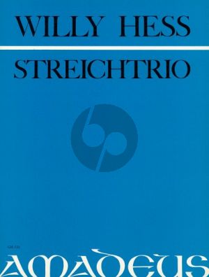 Hess Trio Op.76 Violin-Viola-Violoncello (Parts)