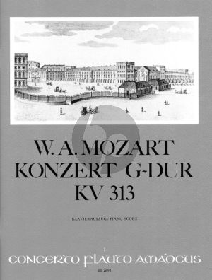Mozart Concerto G-major KV 313 Flute-Orch. (piano red.) (Martin Wendel)