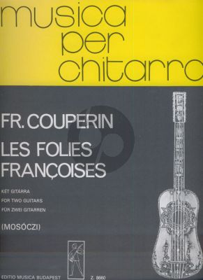 Couperin Les Folies Francaises 2 Guitars