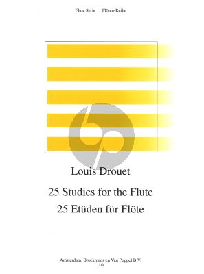 Drouet 25 Studies (incl. Modulation Study on the Blue Bells of Scotland) for Flute
