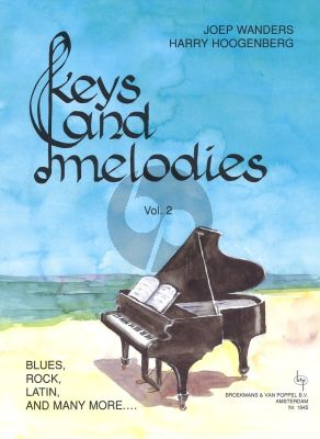 Wanders Hoogenberg Keys & Melodies Vol.2 Grade 1 - 2 for Piano Solo