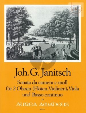 Sonata da Camera c-minor Op.5 (2 Oboes[Fl./Vi.]- Viola-Bc)