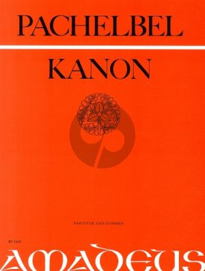 Pachelbel Kanon 3 Violins and Bass (Score/Parts) (edited by Caspar Diethelm)