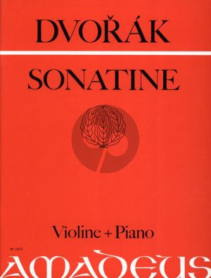 Dvorak Sonatine G-dur Op.100 Violine und Klavier (edited by Bernhard Pauler)