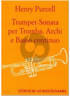 Purcell Sonate Trompete und Streichorchtester Trompete Solo Stimme = KA