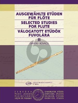 Selected Studies Vol.2 for Flute (edited by Vilmos Bántai and Gábor Kovács)